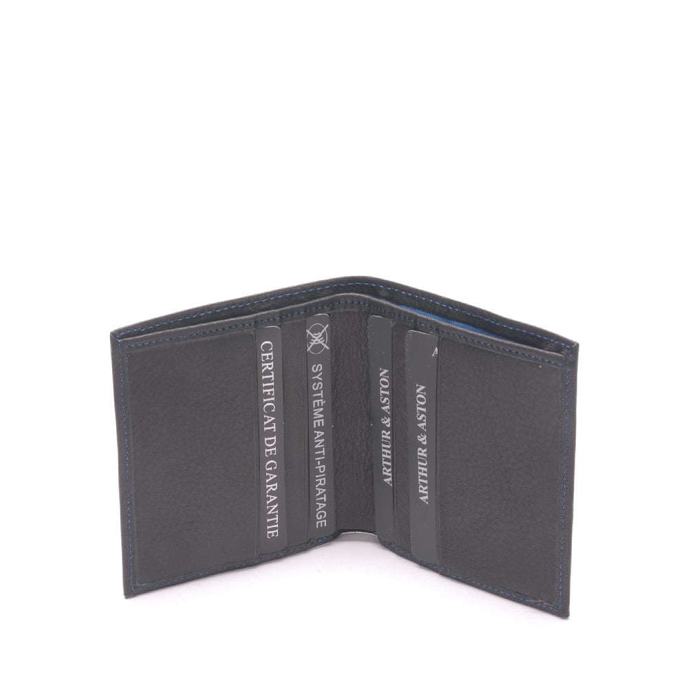 arthur-et-aston-pablo-porte-cartes-homme-noir-cuir-plong image 8