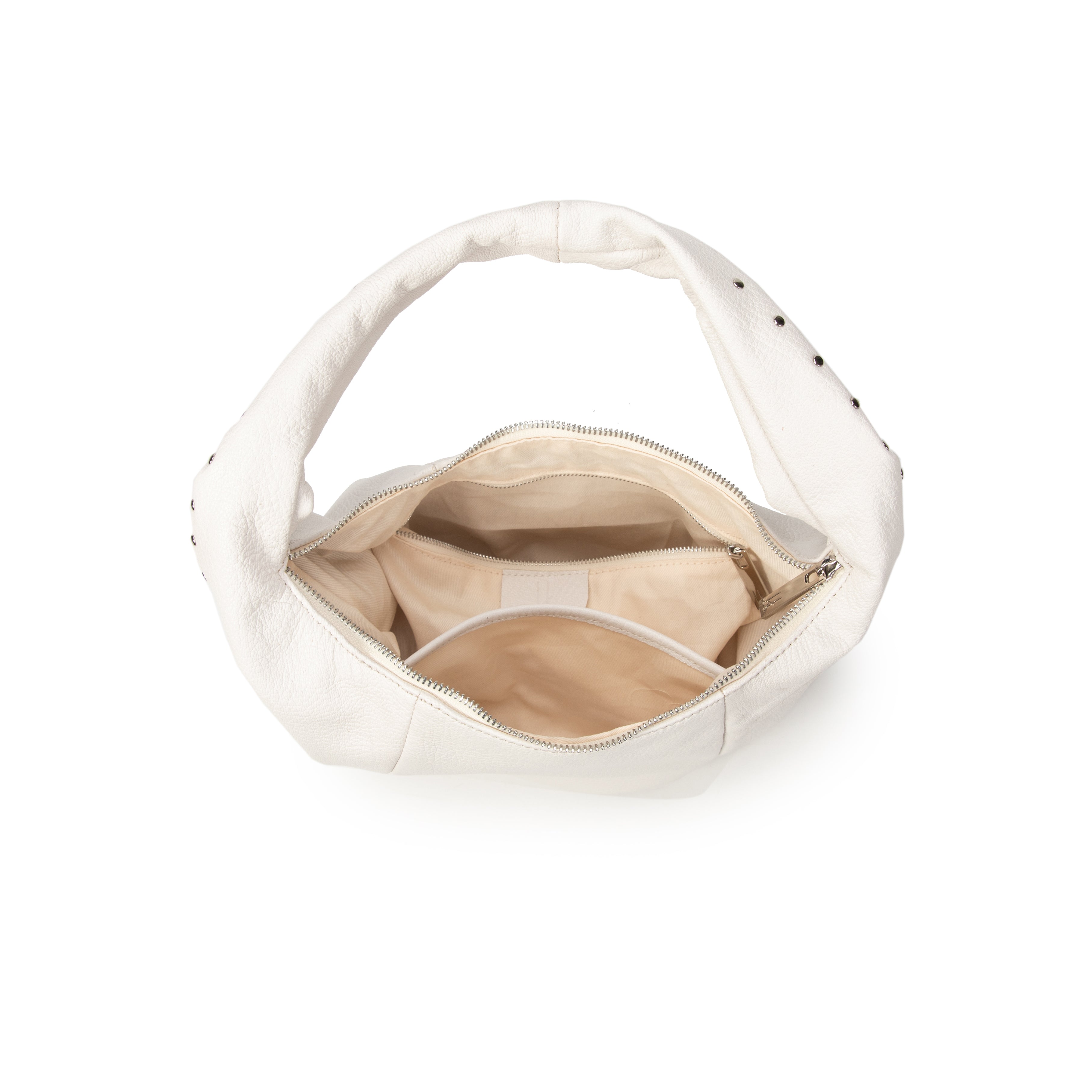 kate-lee-osy-sac-demi-lune-cuir-ch-vre-cr-me-kl image 2