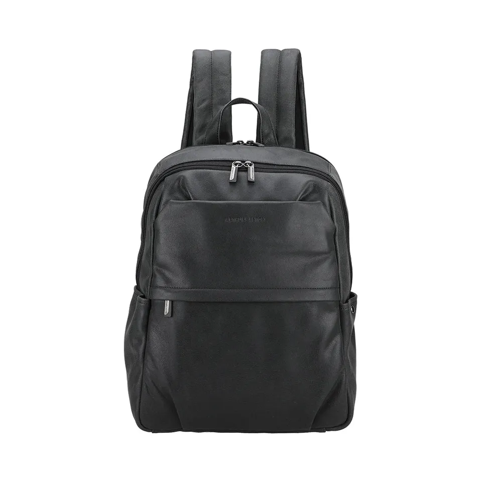 arthur-et-aston-achille-2609-03-sac-dos-cuir-noir-business image 1