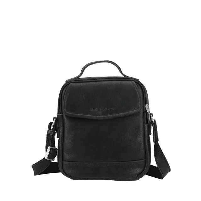 arthur-et-aston-owen-m-sacoche-cuir-noir-19-cm image 1