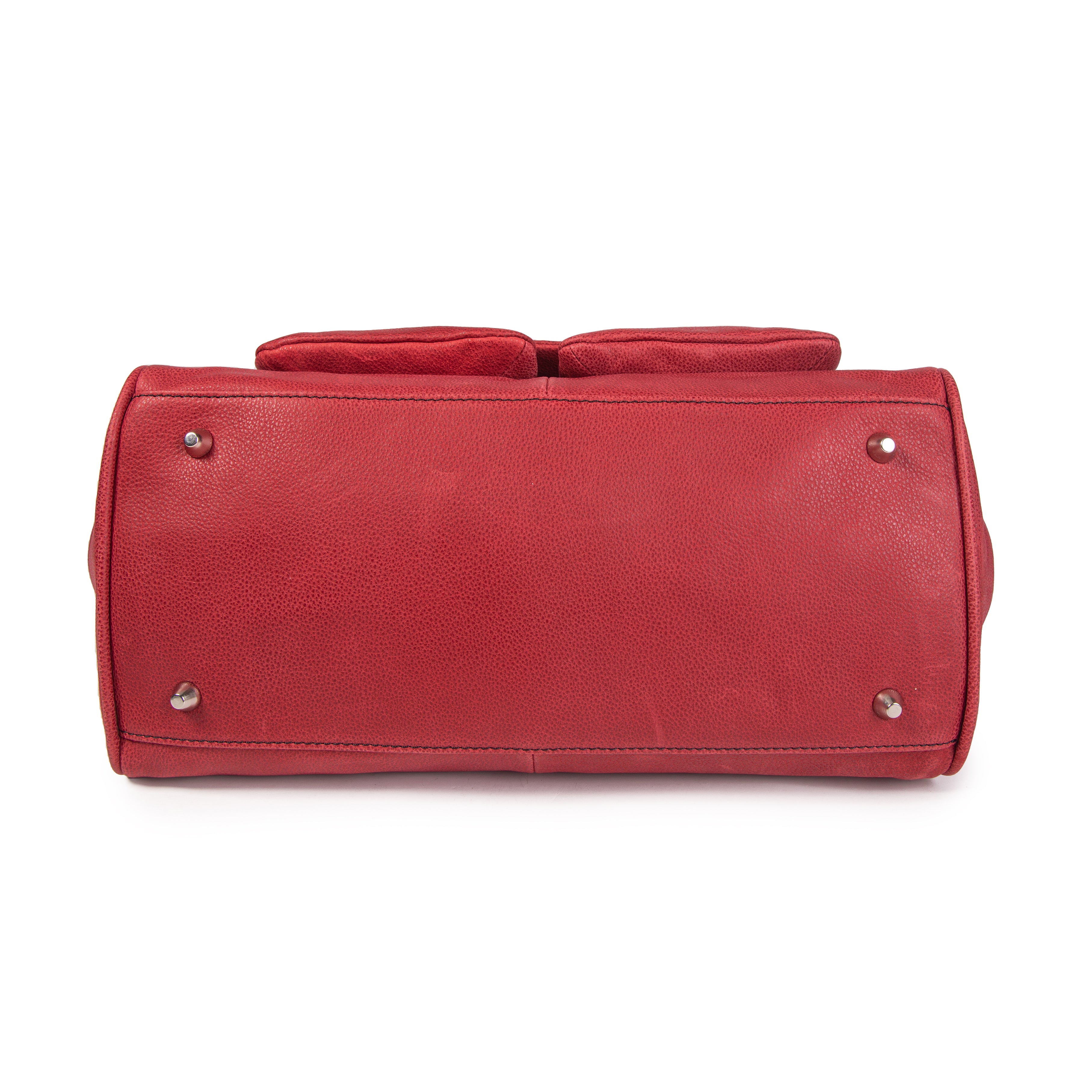 kate-lee-oria-sac-cabas-rouge-vachette-grain-e image 5