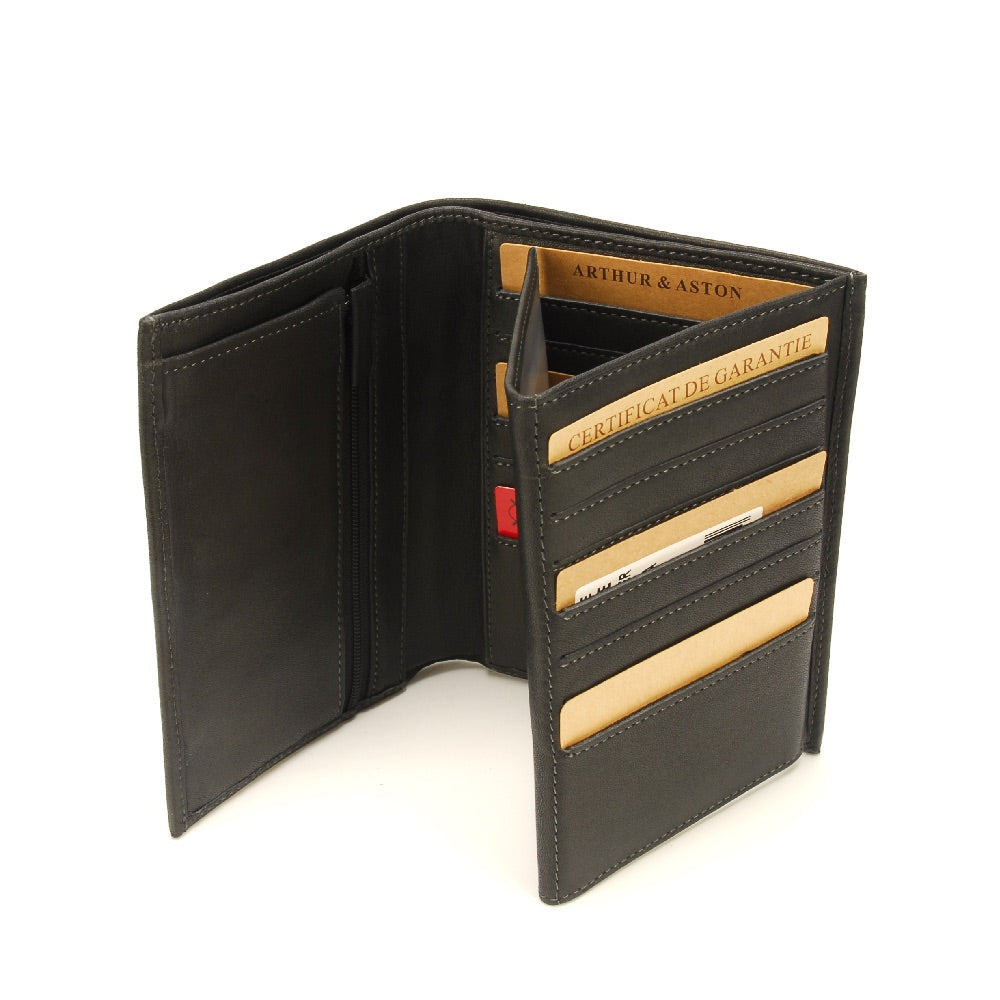 arthur-et-aston-johany-portefeuille-cuir-ch-taigne-anti-rfid image 2