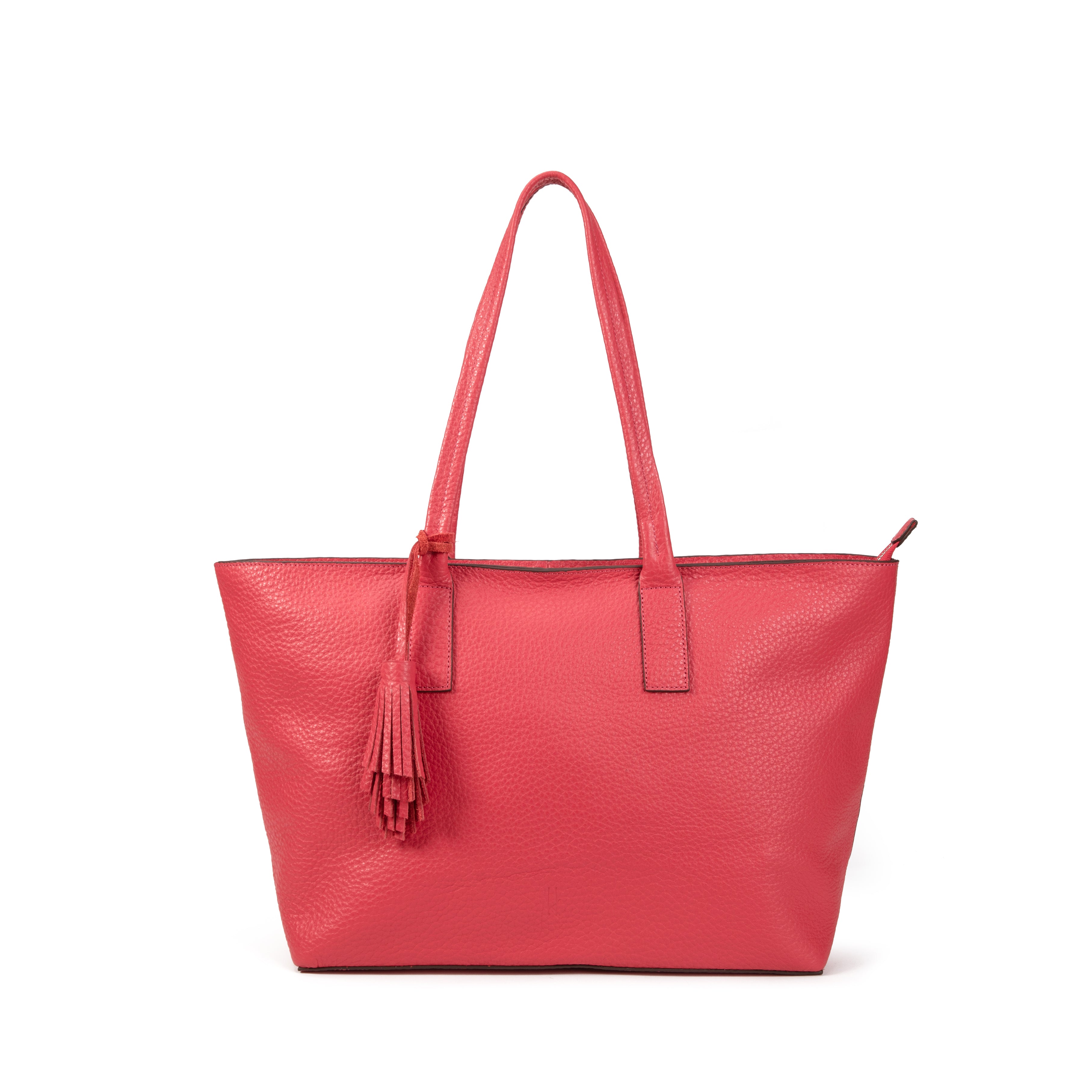 kate-lee-esmeralda-cabas-cuir-grain-fuchsia-36-cm image 1