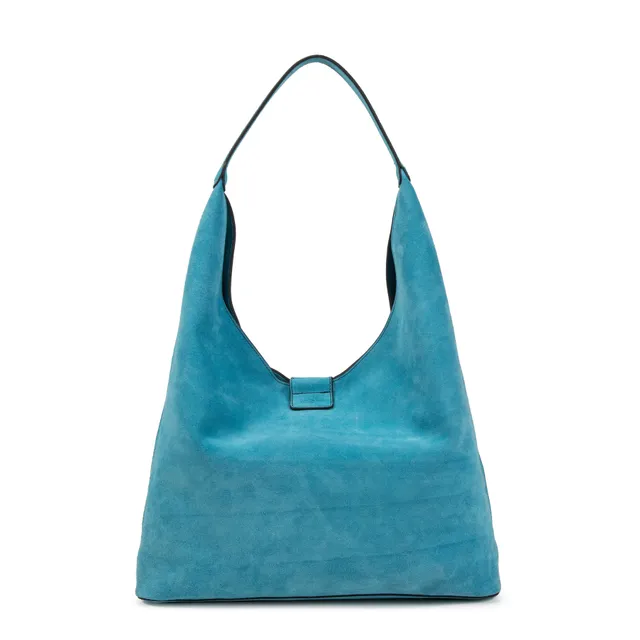 kate-lee-lune-sac-cabas-cuir-bleu-celeste-velours image 1