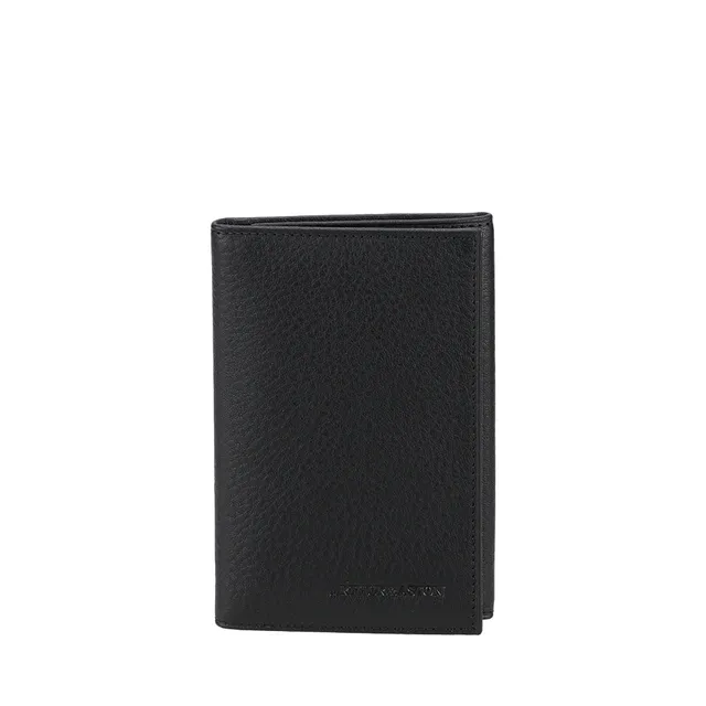 arthur-et-aston-ange-porte-papiers-cuir-noir-rfid-compact image 1