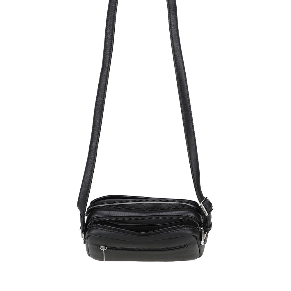 arthur-et-aston-ange-petite-besace-cuir-noir-vachette image 8