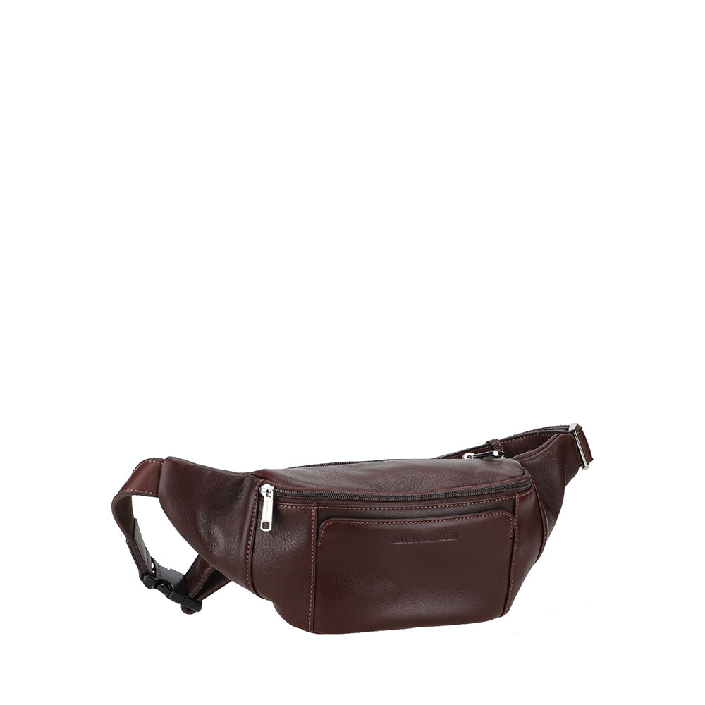 arthur-et-aston-ange-sac-banane-cuir-ch-taigne-pleine-fleur image 2