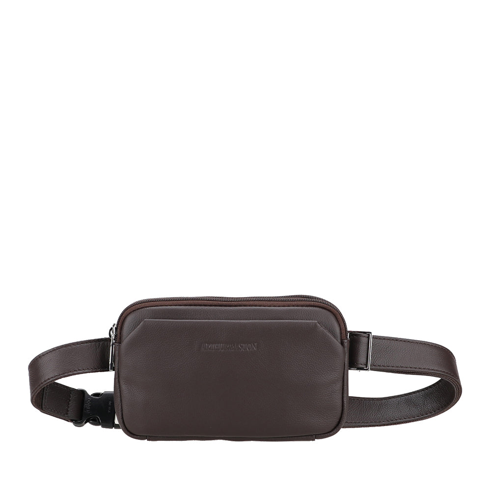 arthur-et-aston-sim-on-sac-banane-cuir-noir-21-cm image 3
