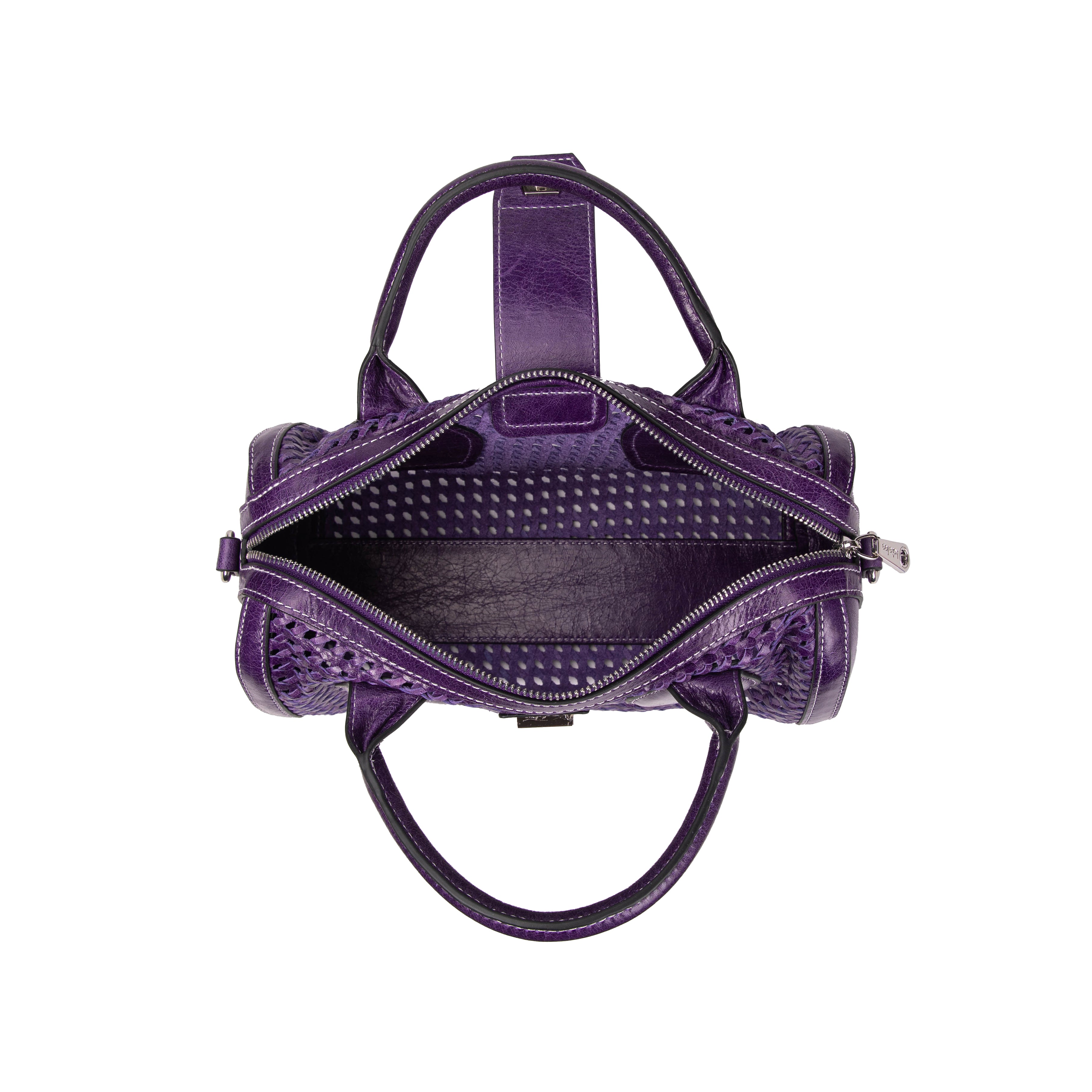 kate-lee-frola-sac-main-violet-vachette-tress-e image 3