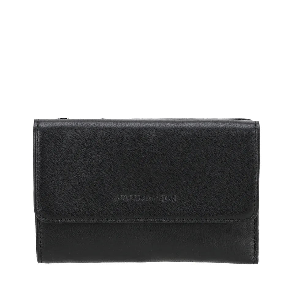 arthur-et-aston-riley-portefeuille-cuir-agneau-noir-rfid image 1
