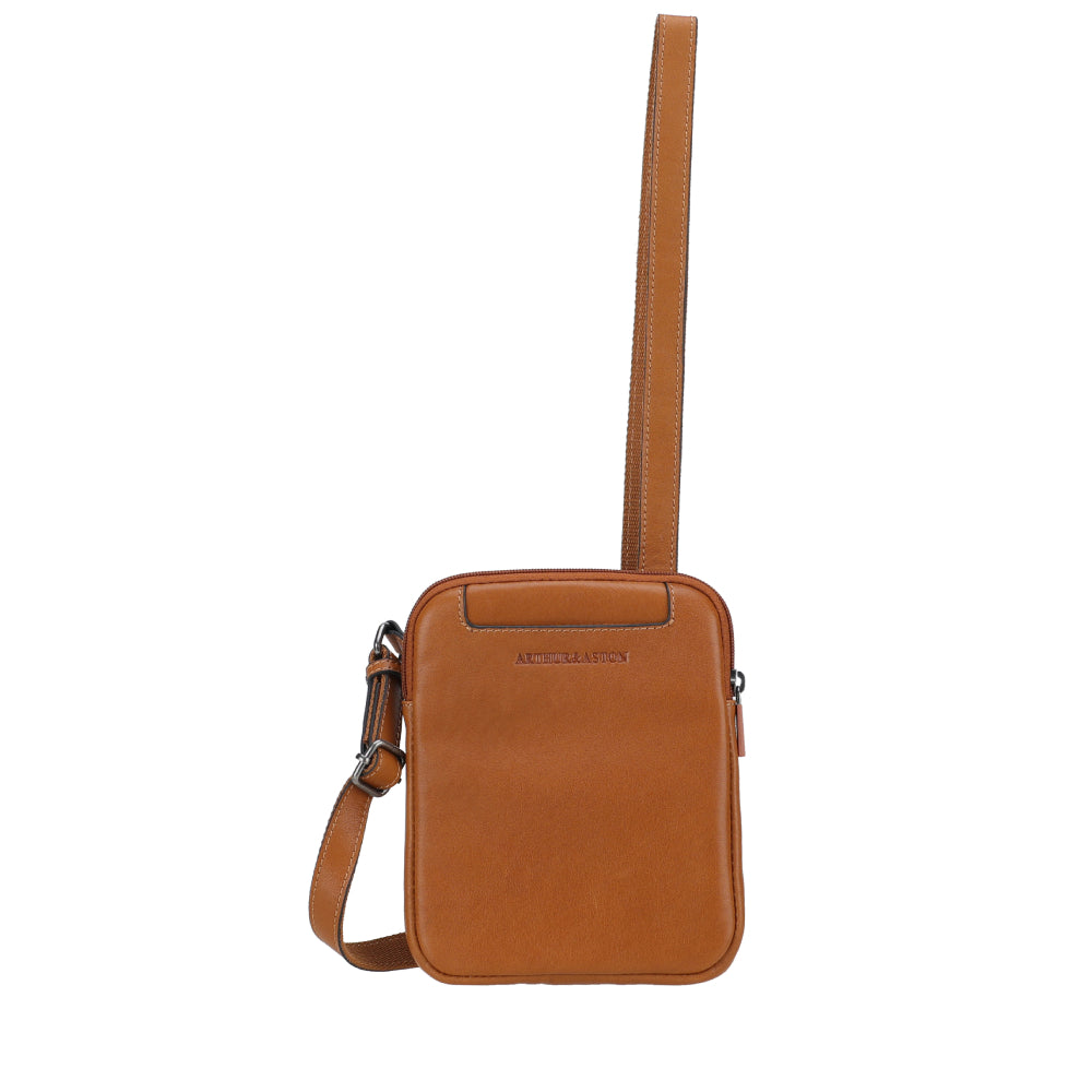 arthur-et-aston-l-on-body-bag-cuir-ch-taigne-extra-plat image 7