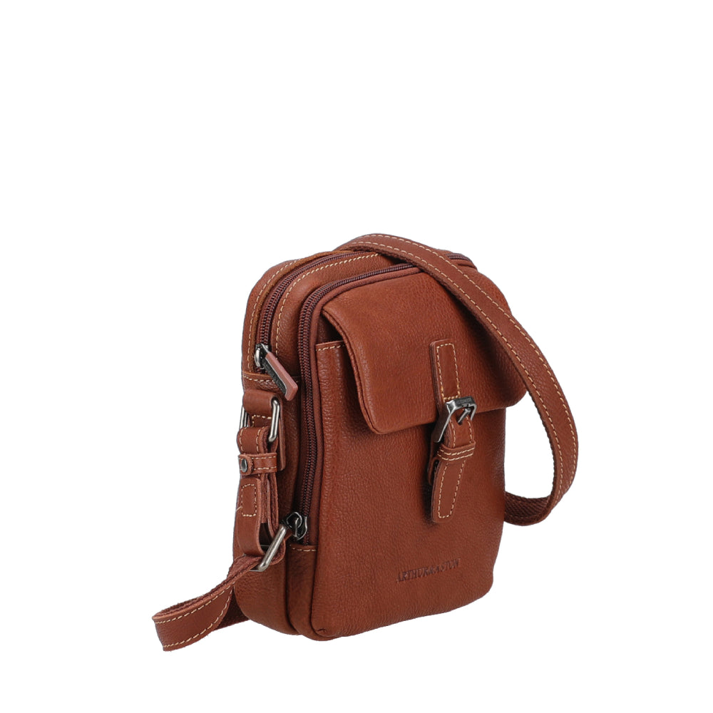 arthur-et-aston-rory-s-sac-travers-cuir-cognac image 2