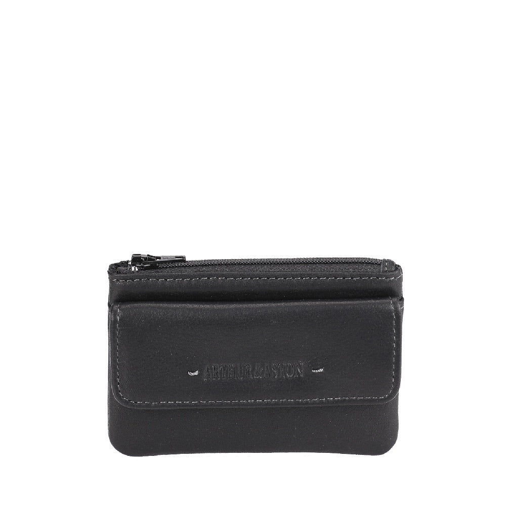 arthur-et-aston-johany-porte-monnaie-zipp-cuir-cognac image 2