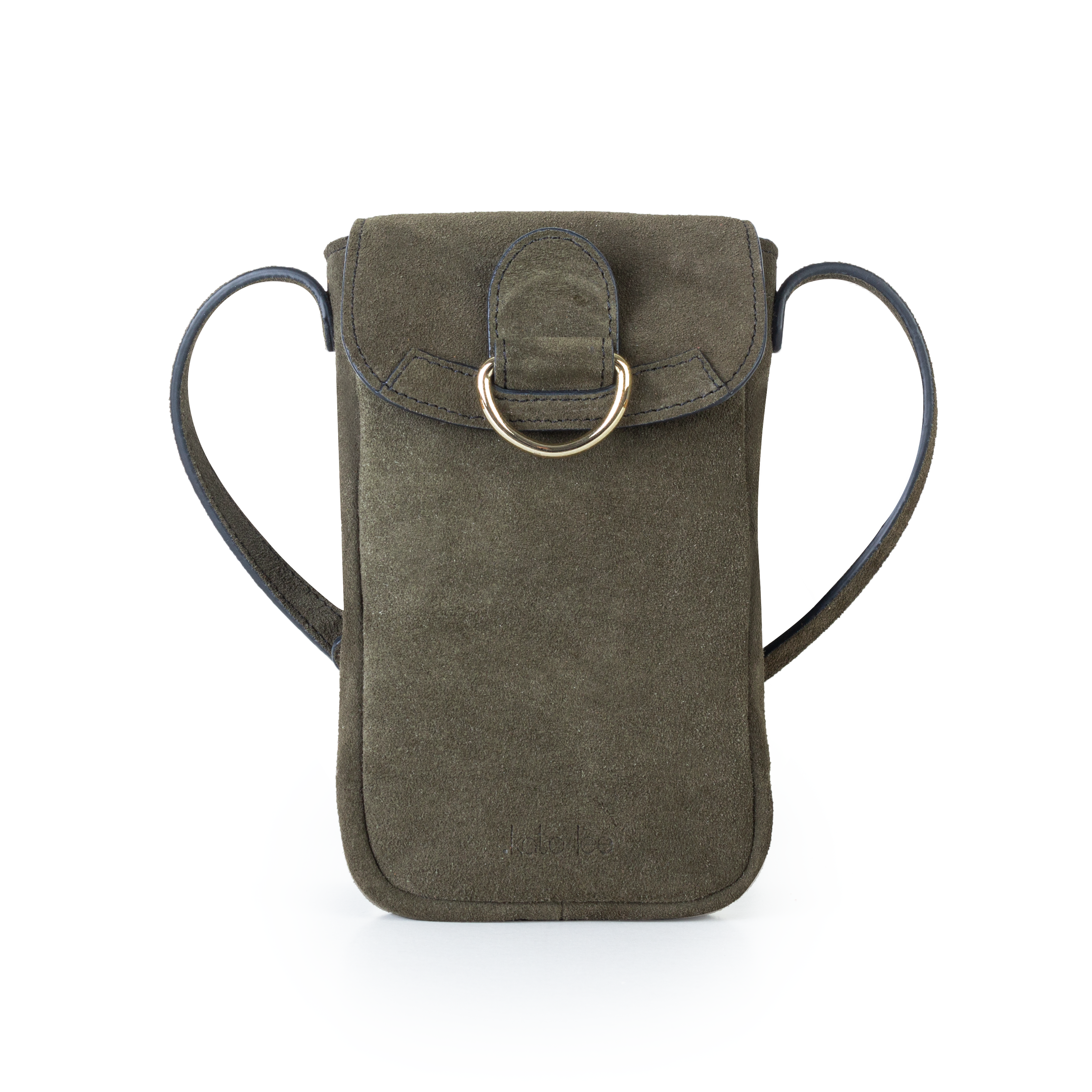 kate-lee-zelie-v-pochette-t-l-phone-vert-velours image 1
