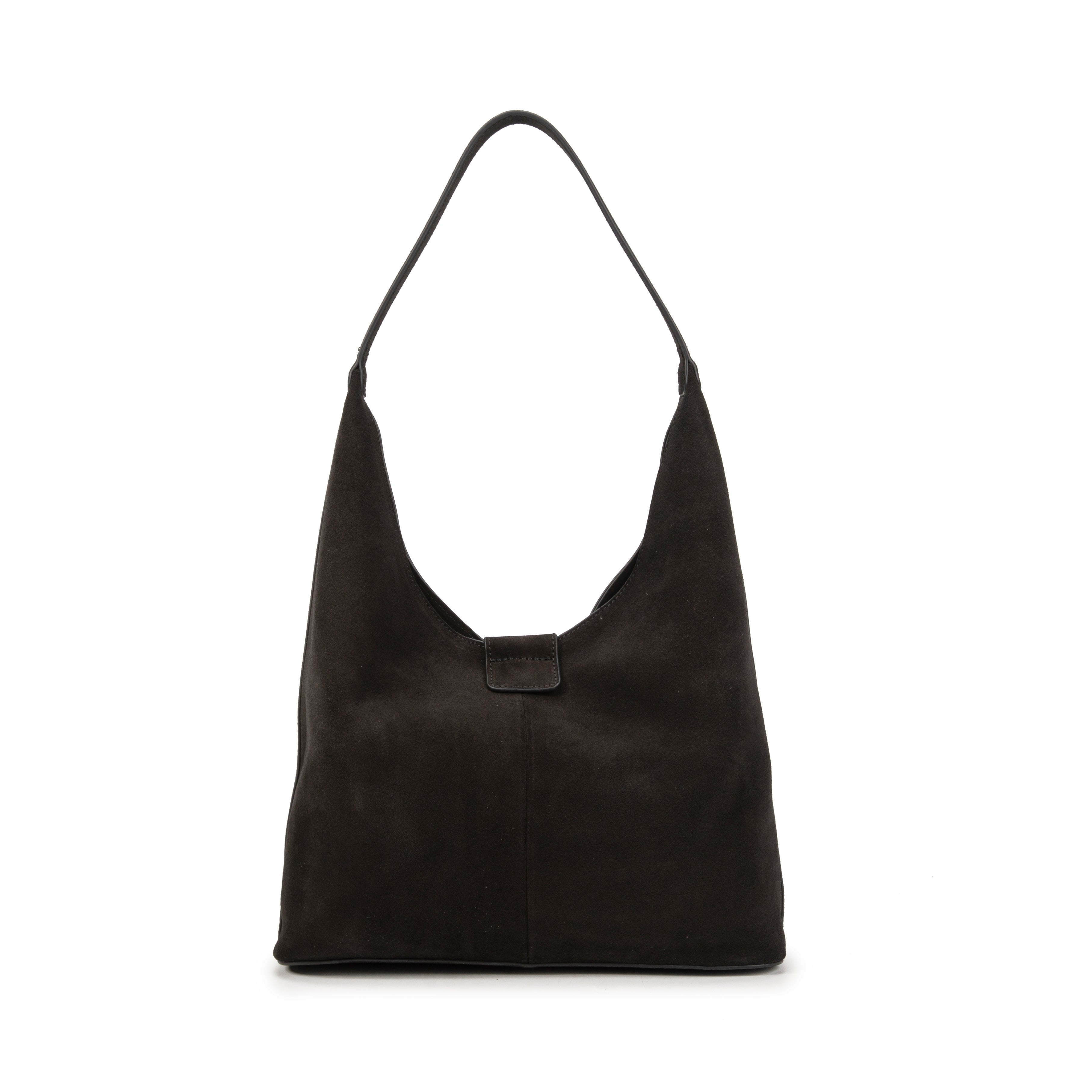 kate-lee-m-lune-sac-cabas-cuir-chocolat-vachette-velours image 4