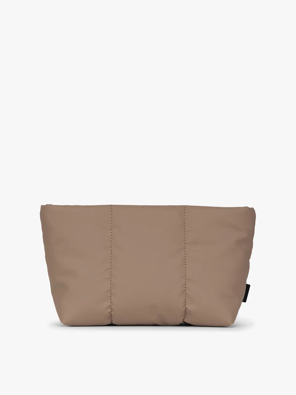 calpak-luka-1-quart-zip-pouch-trousse-chocolat-matelass-e image 1
