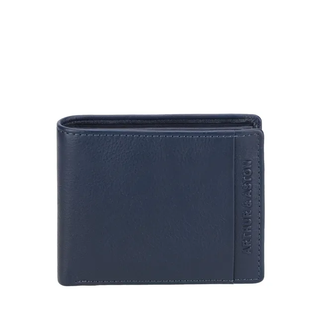 arthur-et-aston-terry-portefeuille-italien-cuir-bleu image 1