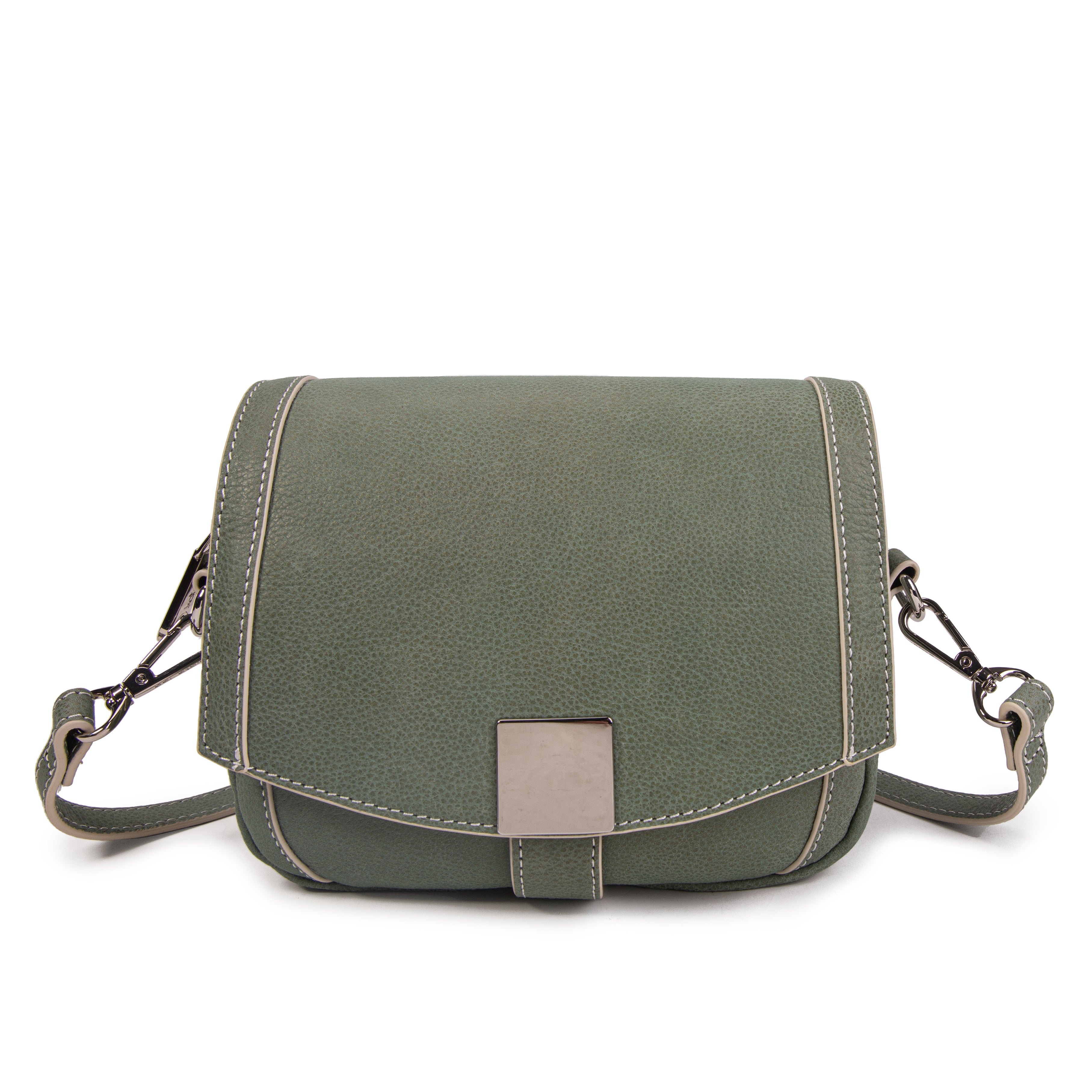 kate-lee-adrielle-sac-bandouli-re-vert-grain image 1