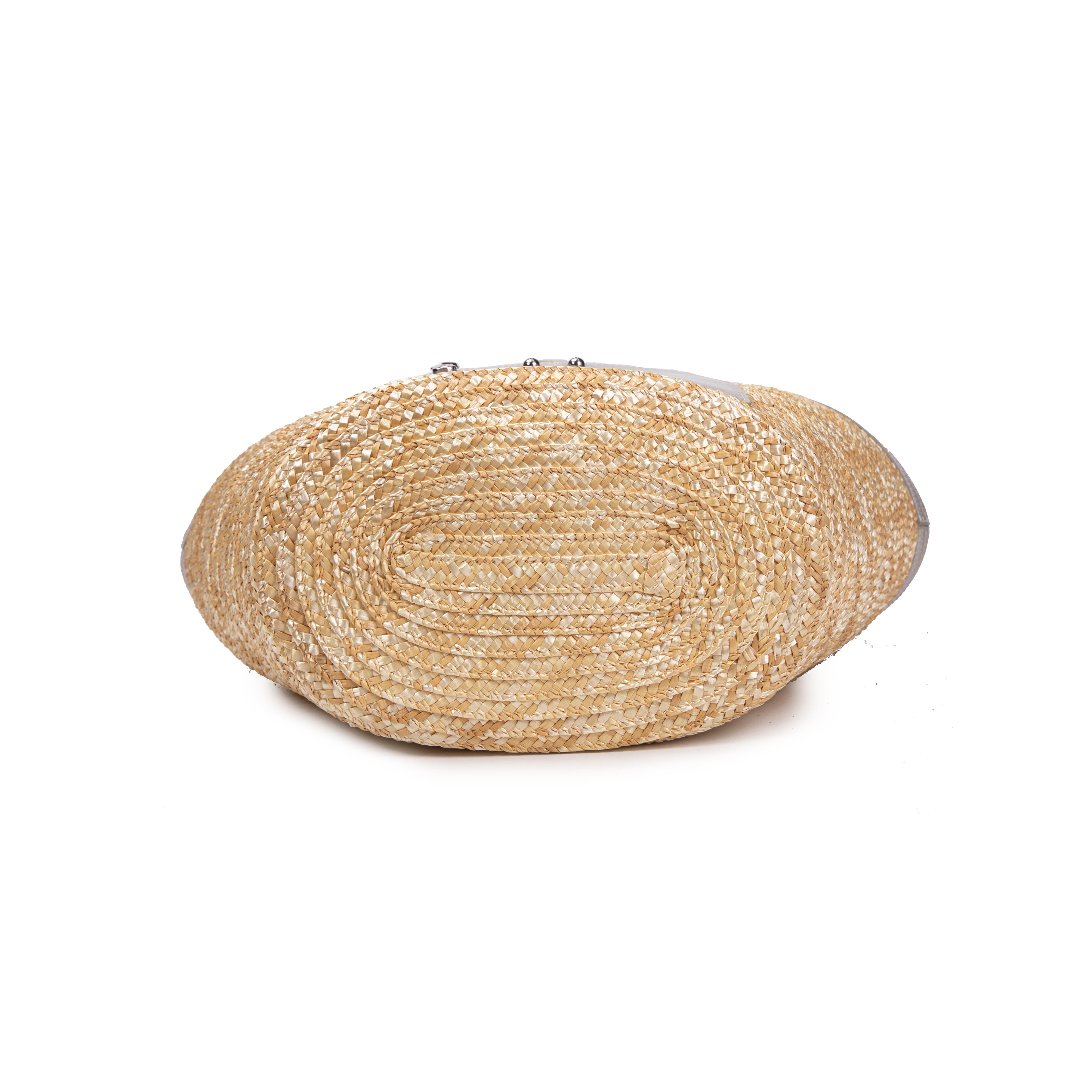 kate-lee-madeleine-panier-paille-cuir-perle-50-cm image 5