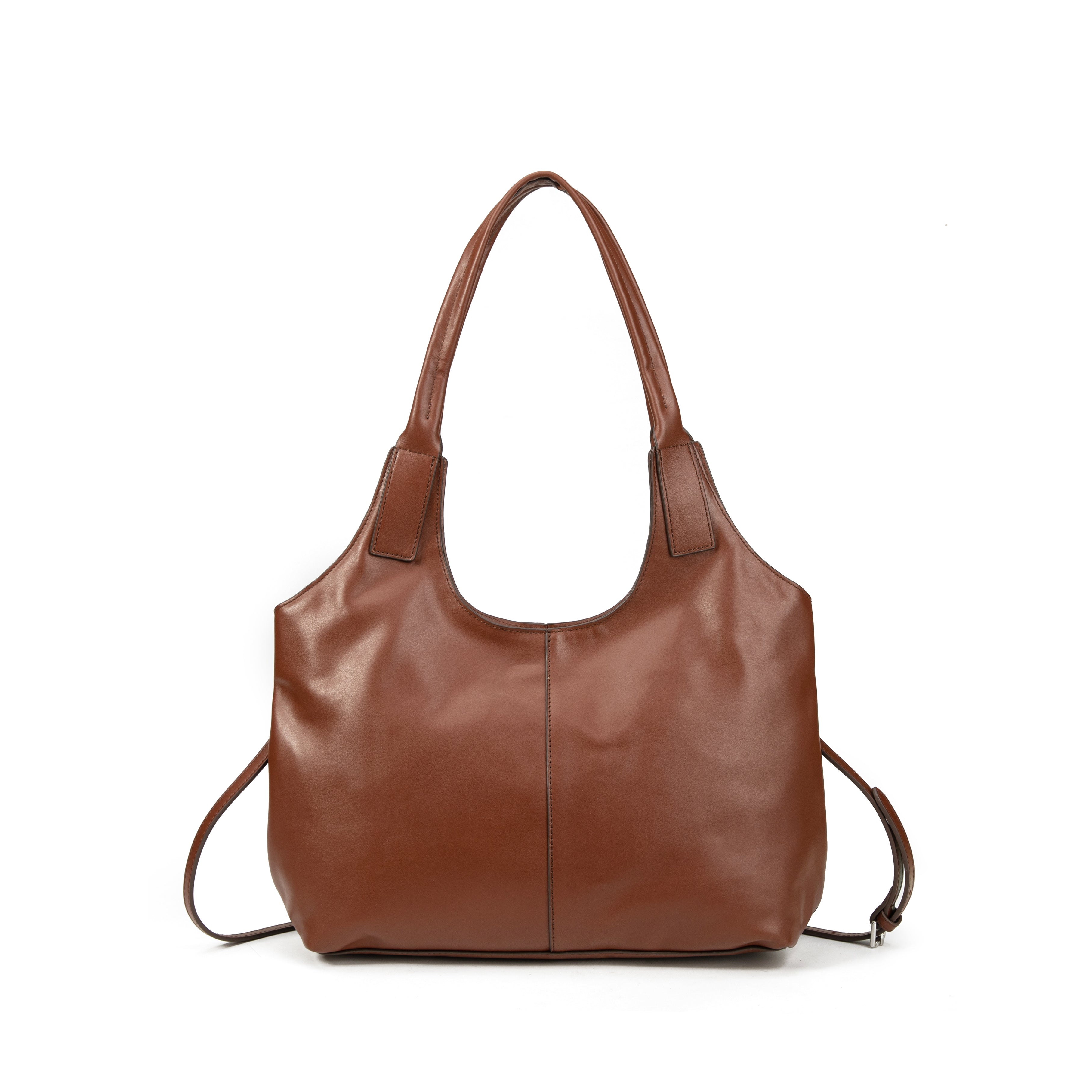 kate-lee-meline-sac-cuir-camel-lisse-bandouli-re-crois image 2
