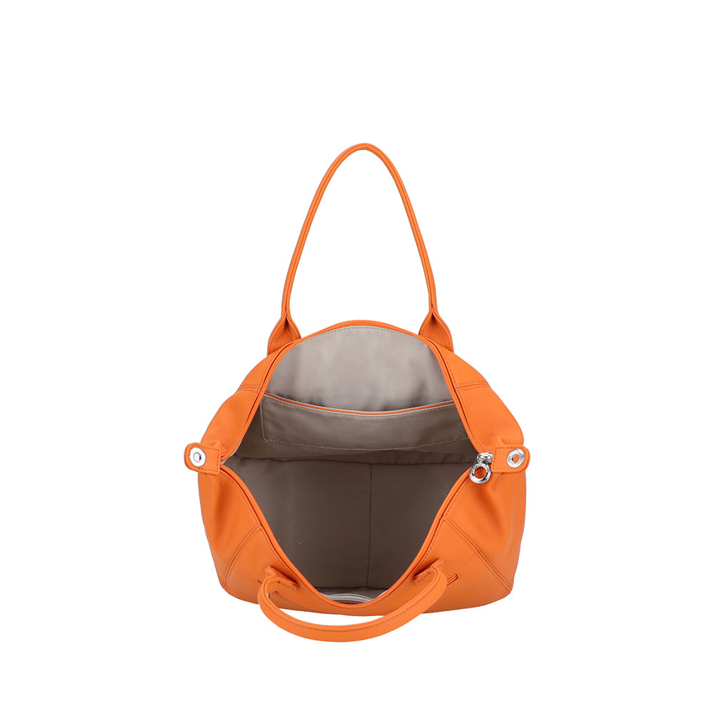 arthur-et-aston-louisa-moyen-sac-main-cuir-orange image 4
