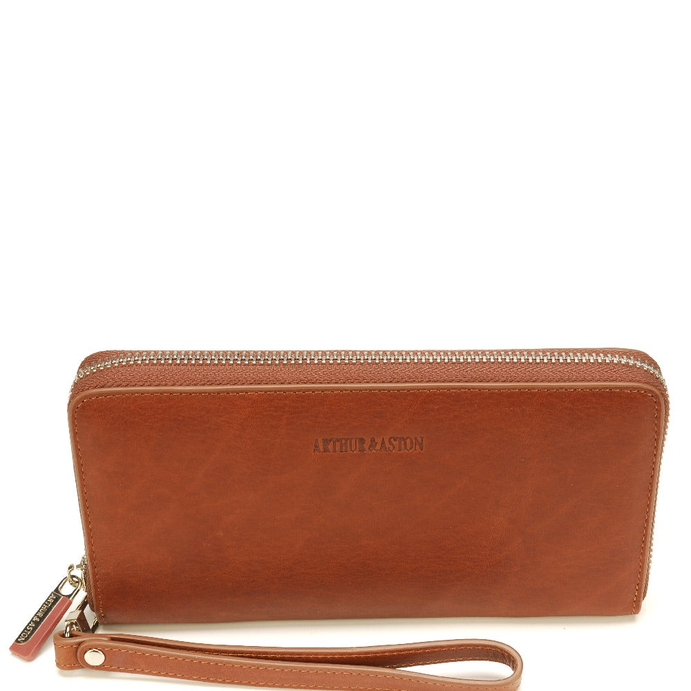 arthur-et-aston-pablo-compagnon-cuir-cognac-vachette-plong-e image 1
