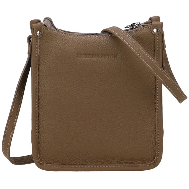 arthur-et-aston-rosalia-sac-bandouli-re-cuir-taupe image 1