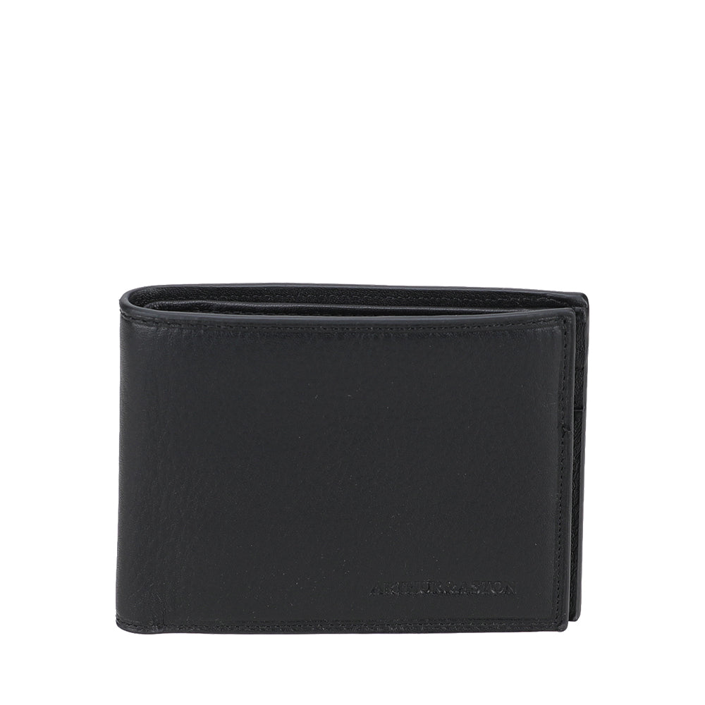 arthur-et-aston-jos-portefeuille-cuir-noir-compact image 1