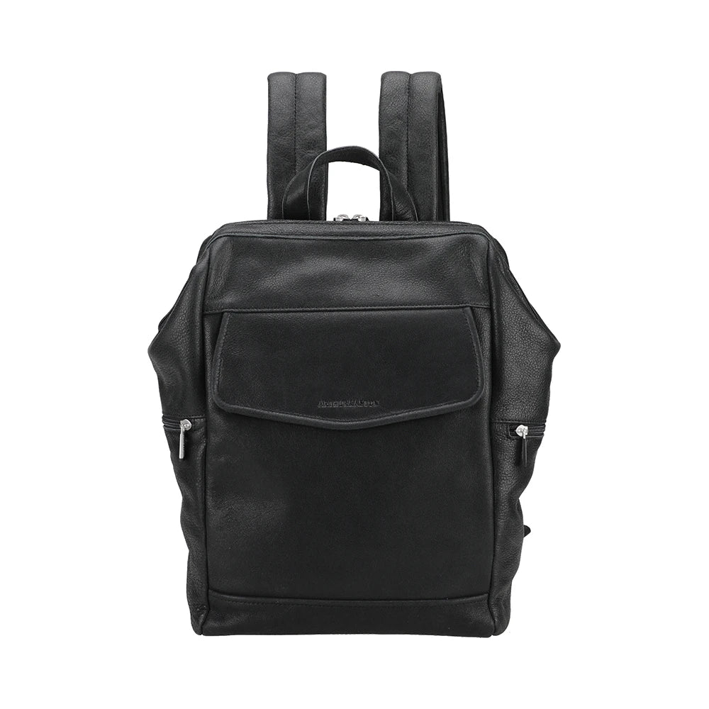 arthur-et-aston-owen-m-sac-dos-cuir-noir-ordinateur-trolley image 1