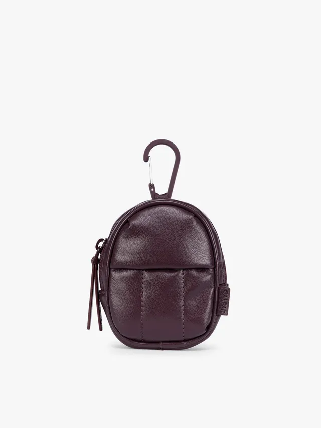 calpak-luka-charm-pochette-cuir-vegan-mushroom image 1