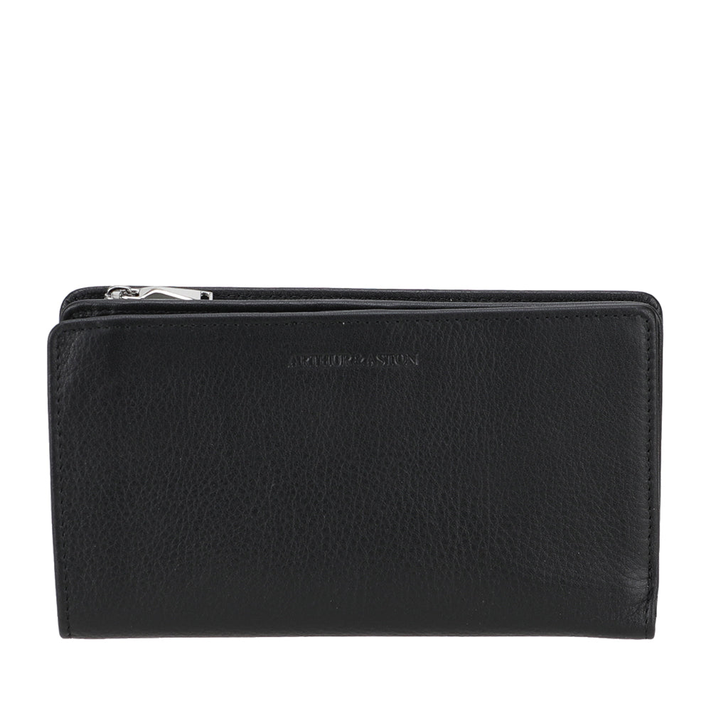 arthur-et-aston-ange-grand-portefeuille-cuir-bleu image 1