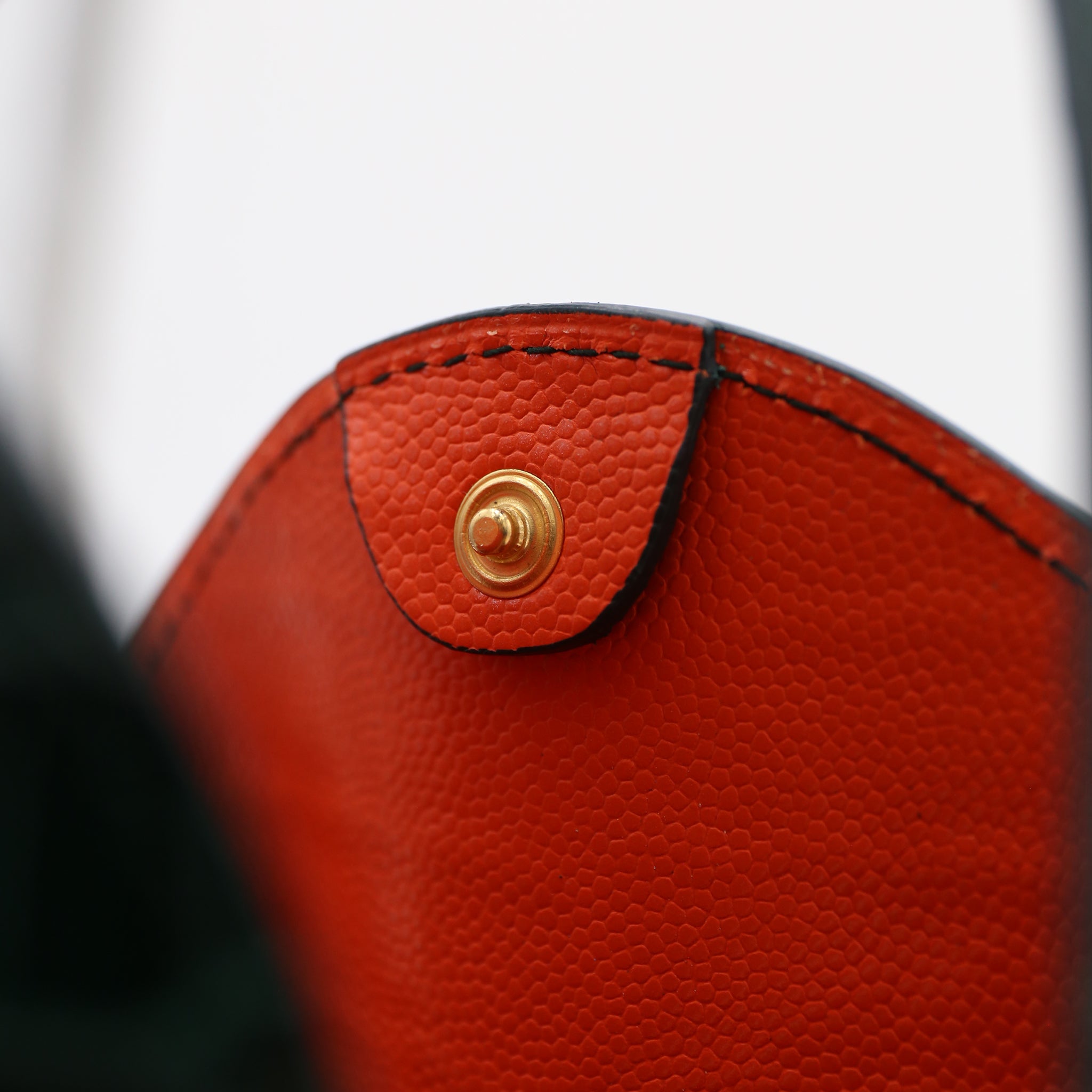 atelier-penso-mini-bucket-sac-seau-cuir-croco-emeraude-terracotta image 6