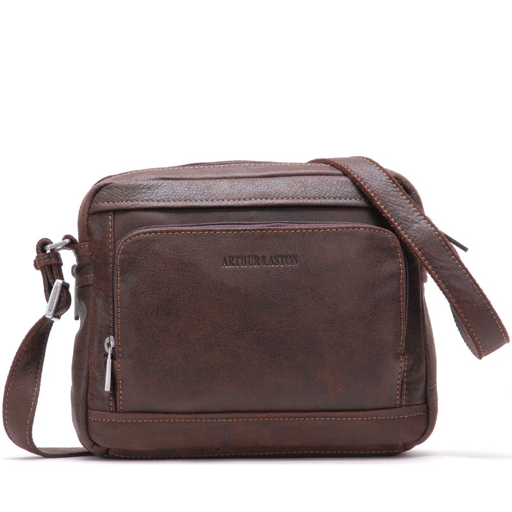 arthur-et-aston-cristiano-sac-travers-cuir-ch-taigne-destroy image 1