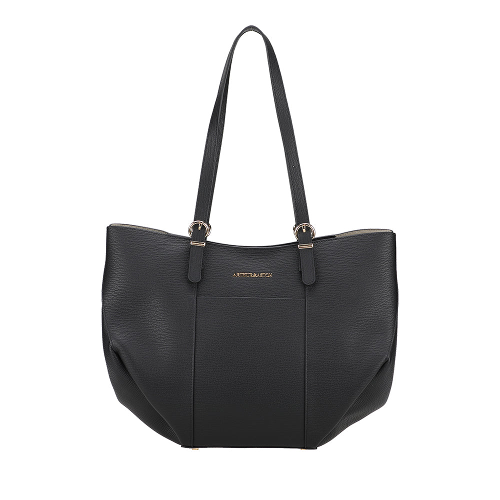 arthur-et-aston-nora-sac-shopping-m-cuir-kaki image 5
