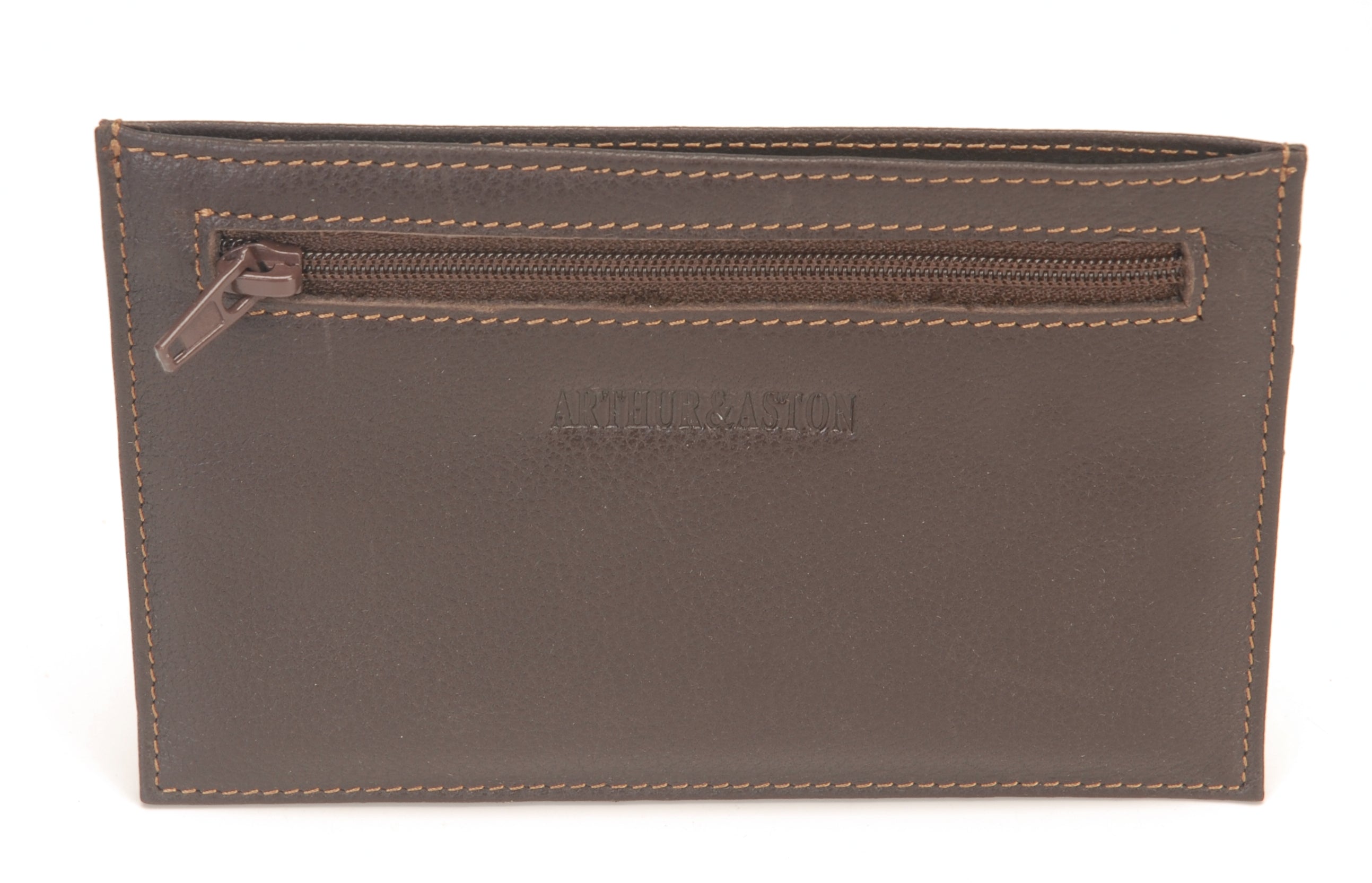 arthur-et-aston-dorian-porte-papiers-cuir-noir-zipp image 1