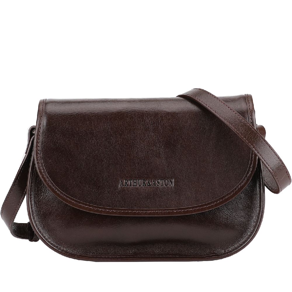arthur-et-aston-edith-s-sac-bandouli-re-cuir-taupe-r-glable image 5