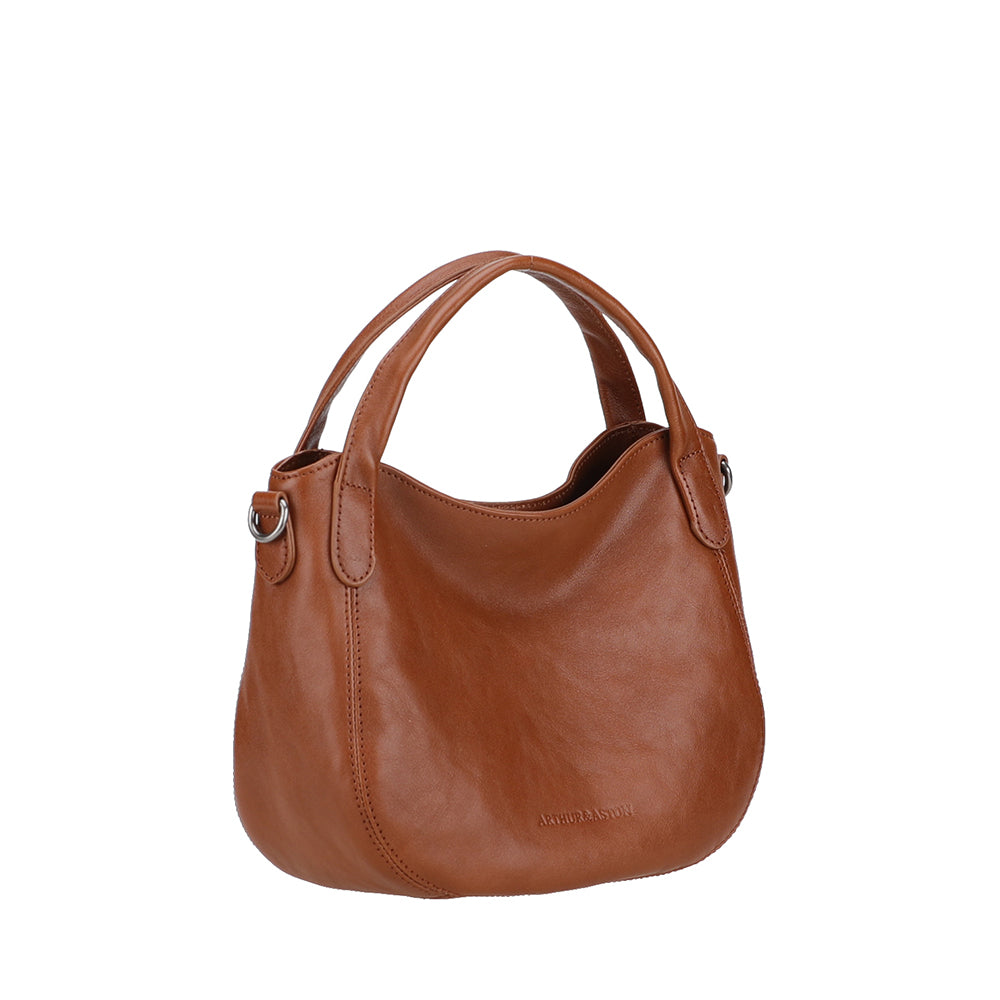 arthur-et-aston-edith-s-sac-main-cuir-marron image 4