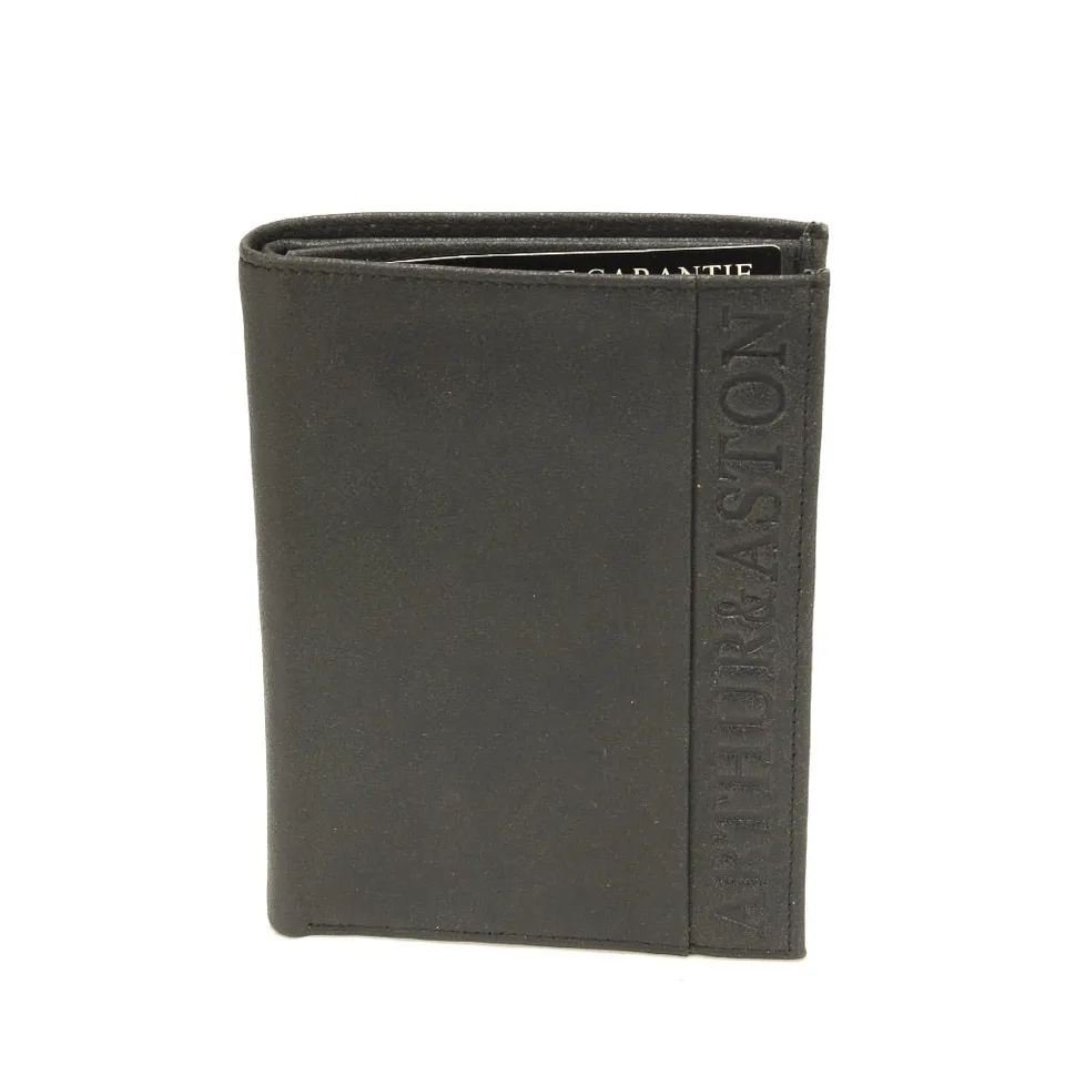 arthur-et-aston-diego-portefeuille-cuir-noir-anti-piratage image 1