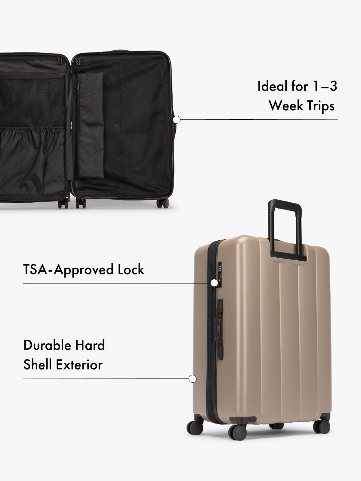 calpak-evry-grande-valise-rigide-polka-dot-extensible image 7