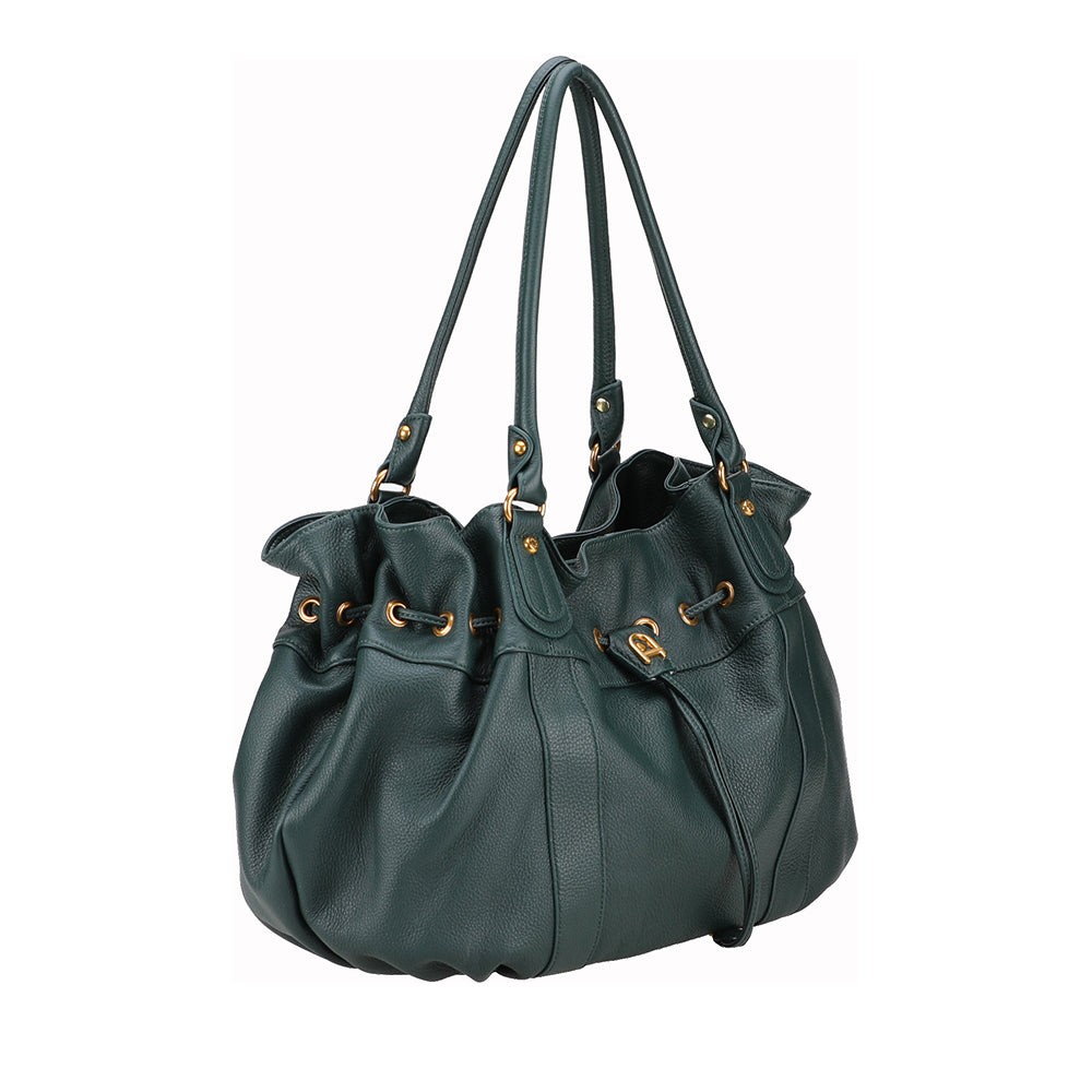 arthur-et-aston-camille-xl-sac-paule-cuir-vert image 4