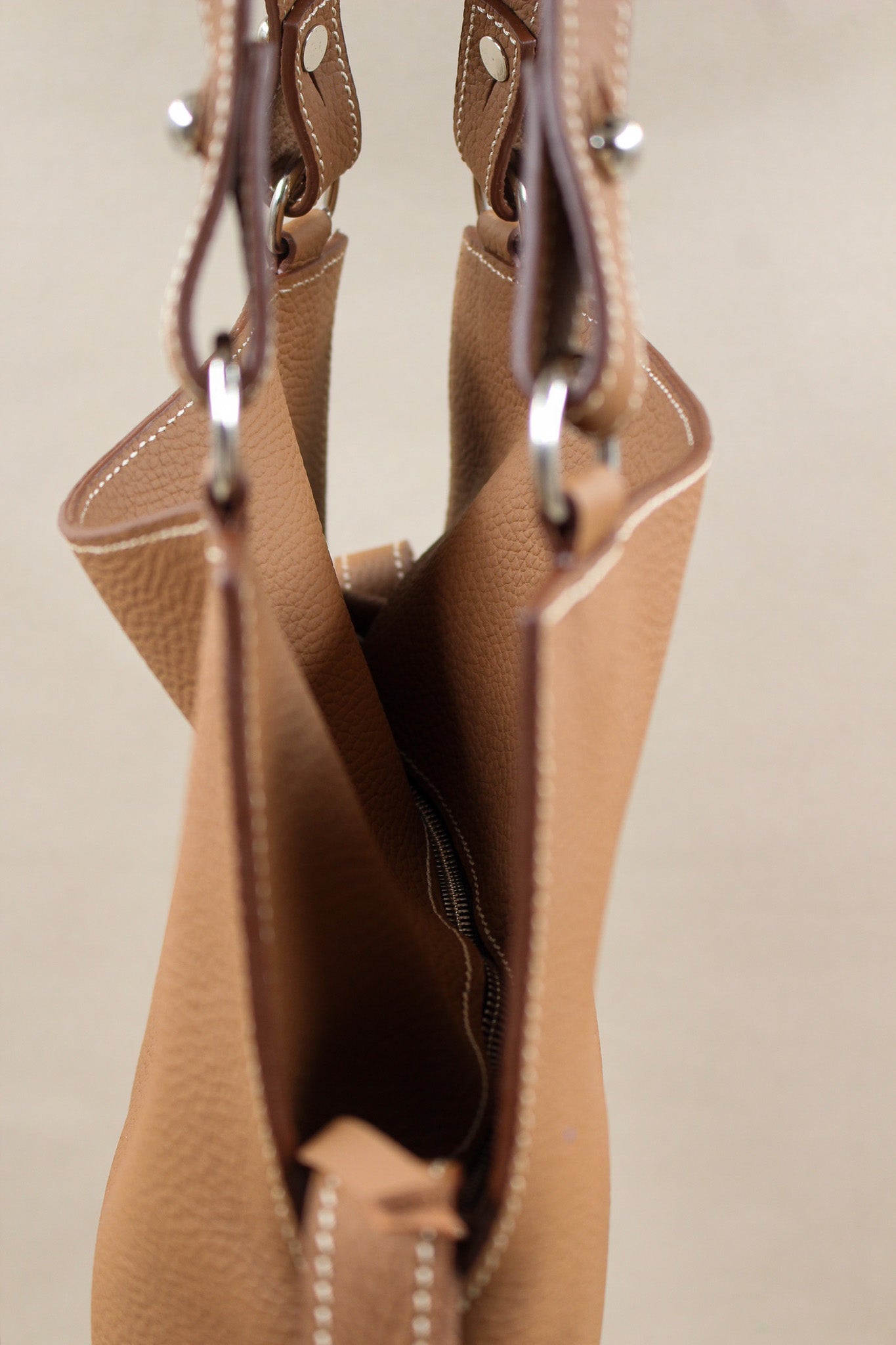 charles-et-charlus-touquet-m-sac-cuir-gold-30-cm image 3