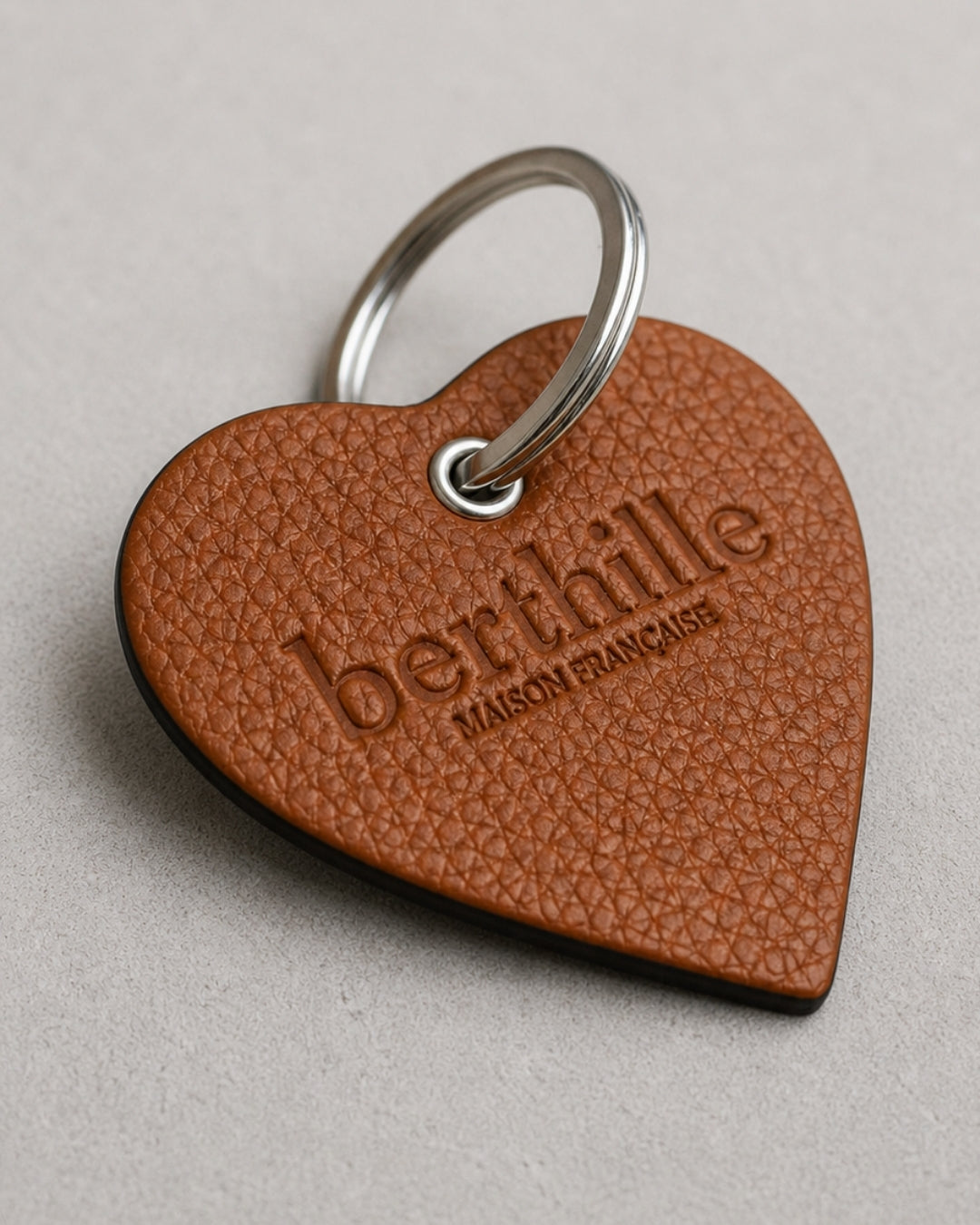 berthille-c-ur-porte-cl-s-cuir-vachette-grain image 3