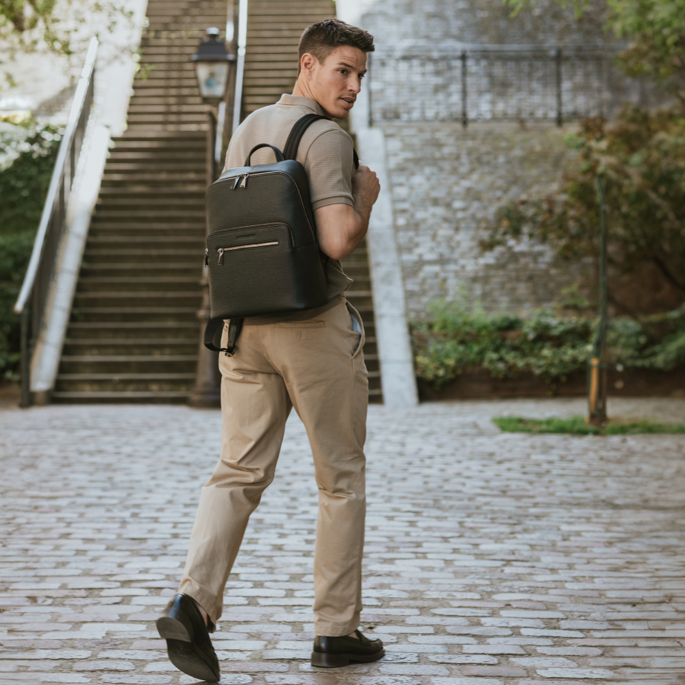 arthur-et-aston-lewis-sac-dos-cuir-noir-homme-business image 3