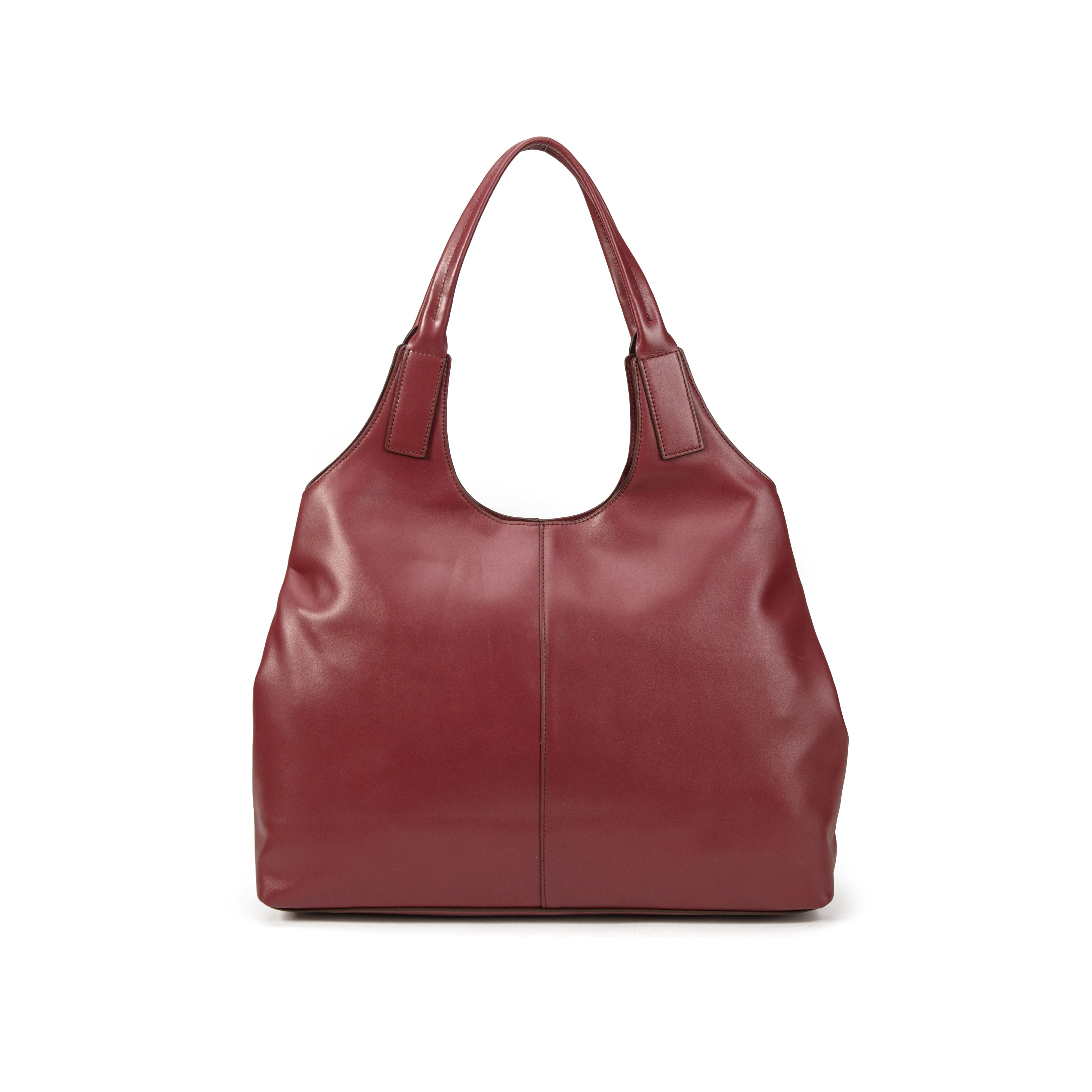 kate-lee-clemence-grand-sac-cuir-rouge-fonc image 2