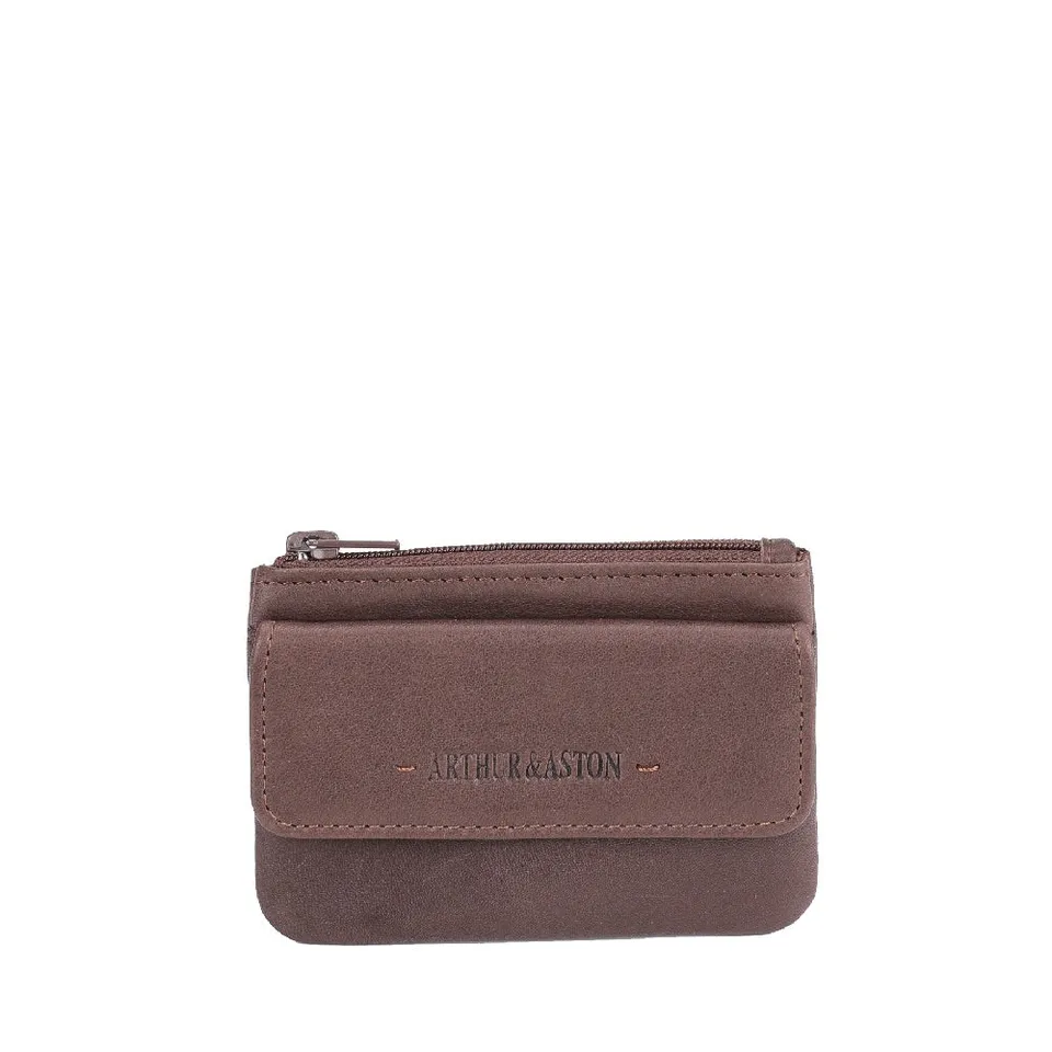 arthur-et-aston-johany-porte-monnaie-zipp-cuir-cognac image 1