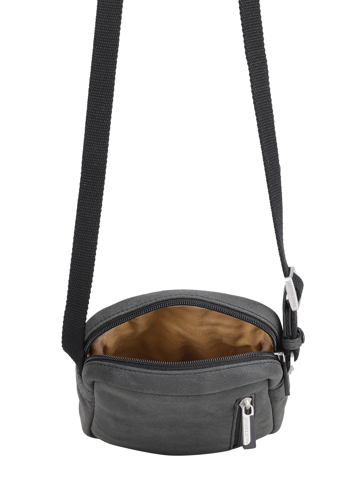 arthur-et-aston-cristiano-sac-travers-cuir-noir-petit-mod-le image 8
