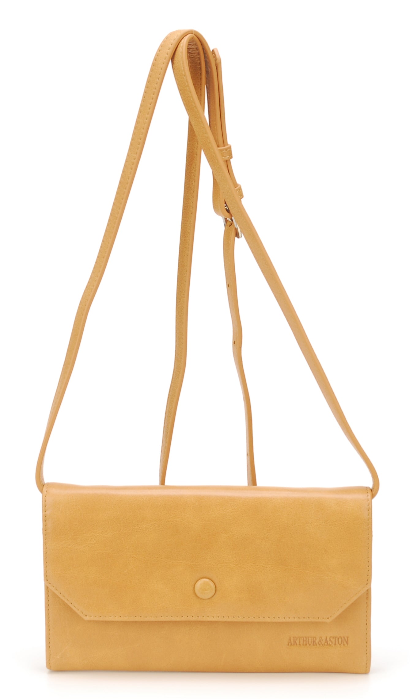 arthur-et-aston-juliette-pochette-cuir-buffle-naturel-bandouli-re image 1