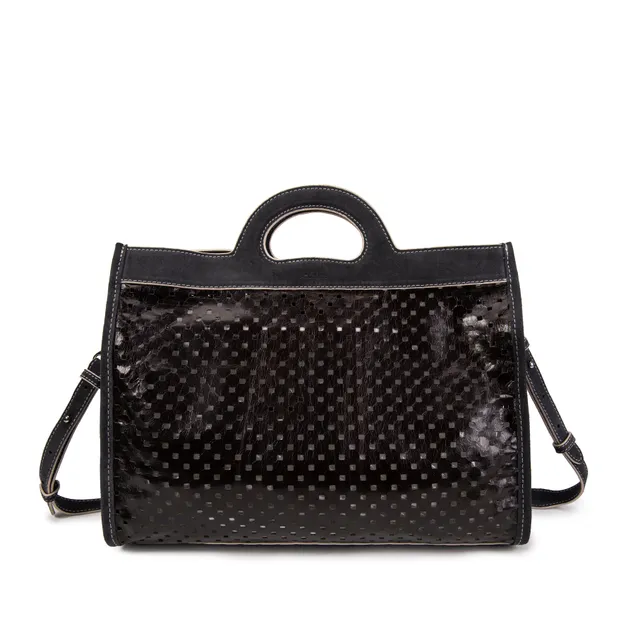 kate-lee-gae-sac-cabas-militaire-vachette-perfor-e image 1
