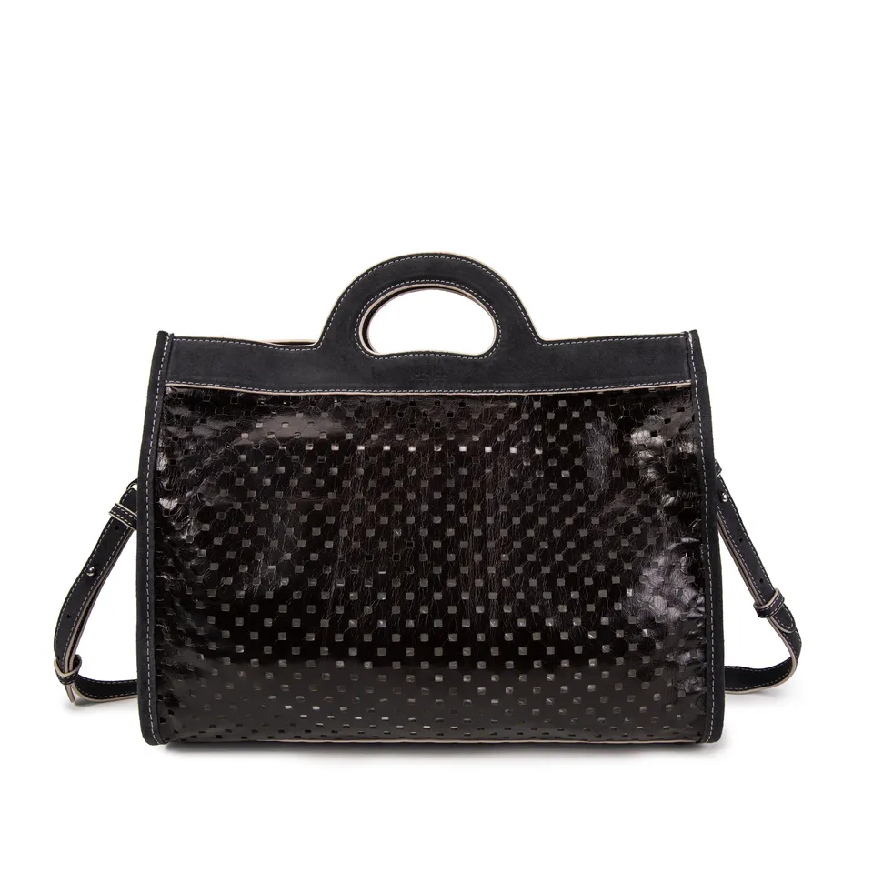 kate-lee-gae-sac-cabas-militaire-vachette-perfor-e image 1