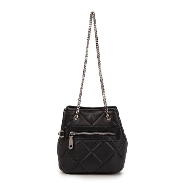 kate-lee-kacy-matelass-sac-seau-cuir-agneau-noir image 1
